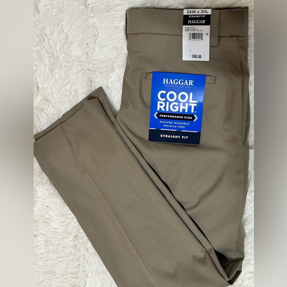Haggar Men's Khaki Pants